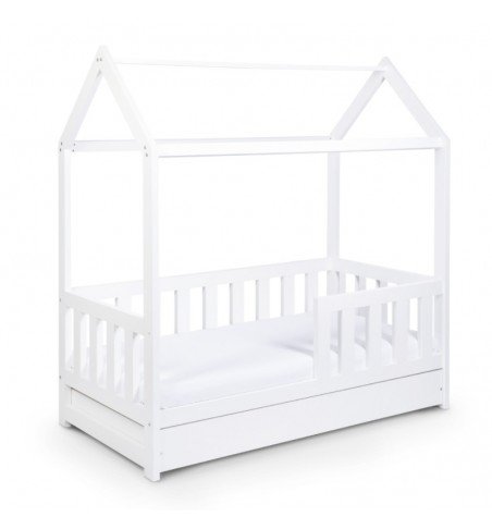 Vaikiška lova Klupš Liv, Balta, 160x80cm