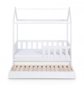 Vaikiška lova Klupš Liv, Balta, 160x80cm