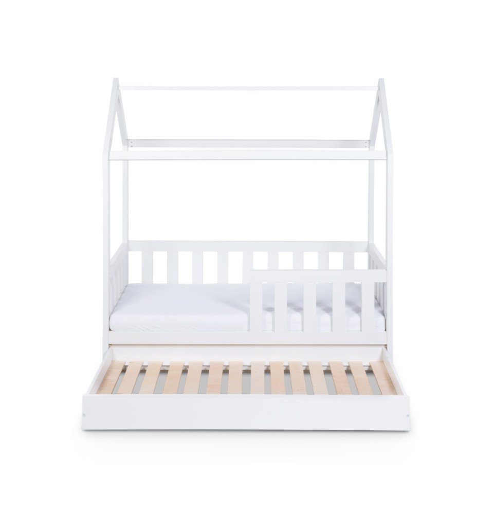 Vaikiška lova Klupš Liv, Balta, 160x80cm