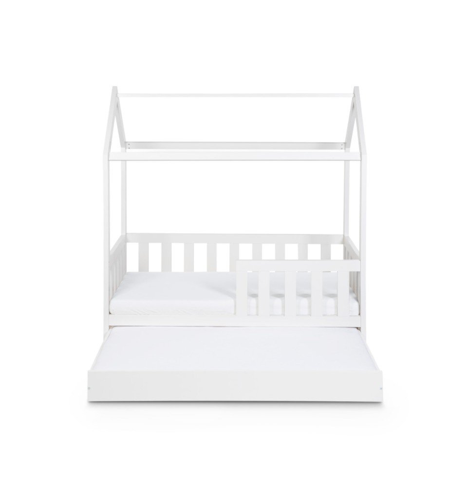 Vaikiška lova Klupš Liv, Balta, 160x80cm