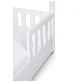 Vaikiška lova Klupš Liv, Balta, 160x80cm