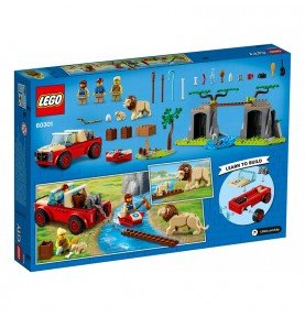 LEGO® City Laukinės gamtos gelbėtojų visureigis 60301