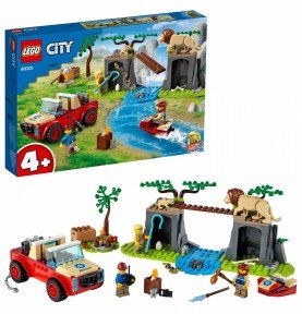 LEGO® City Laukinės gamtos gelbėtojų visureigis 60301