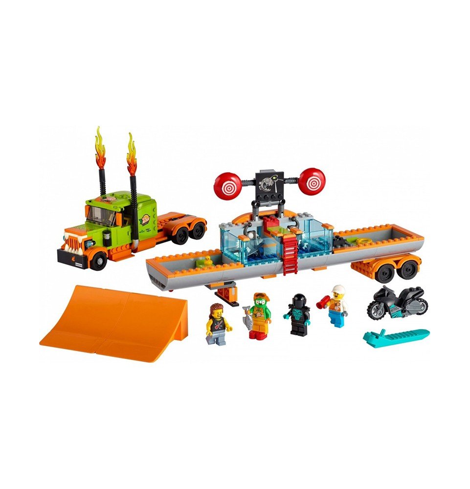 LEGO® City Stuntz Kaskadininkų pasirodymo sunkvežimis 60294
