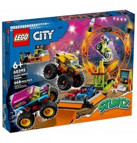 LEGO® City Kaskadininkų pasirodymo arena 60295