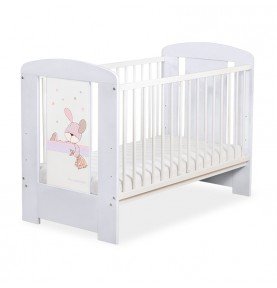 Vaikiška lovytė Dreammy Bunny, Balta,120x60 cm, 01