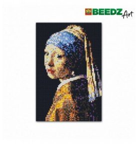Karoliukų mozaika SES Beedz Vermejeris: Mergina su perlo auskaru