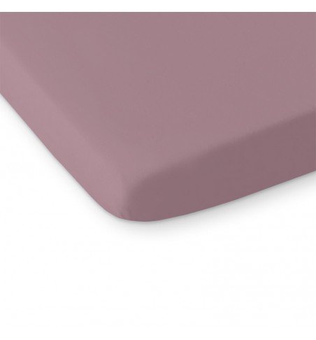 Medvilninė paklodė Bobono Retro Pink, 120x60cm
