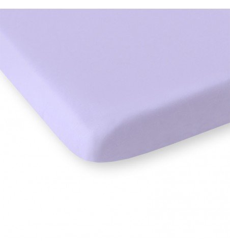 Medvilninė paklodė Bobono Violetinė, 120x60cm