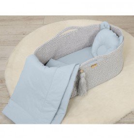 Pagalvės ir anklodės komplektas My Sweet Baby Blue