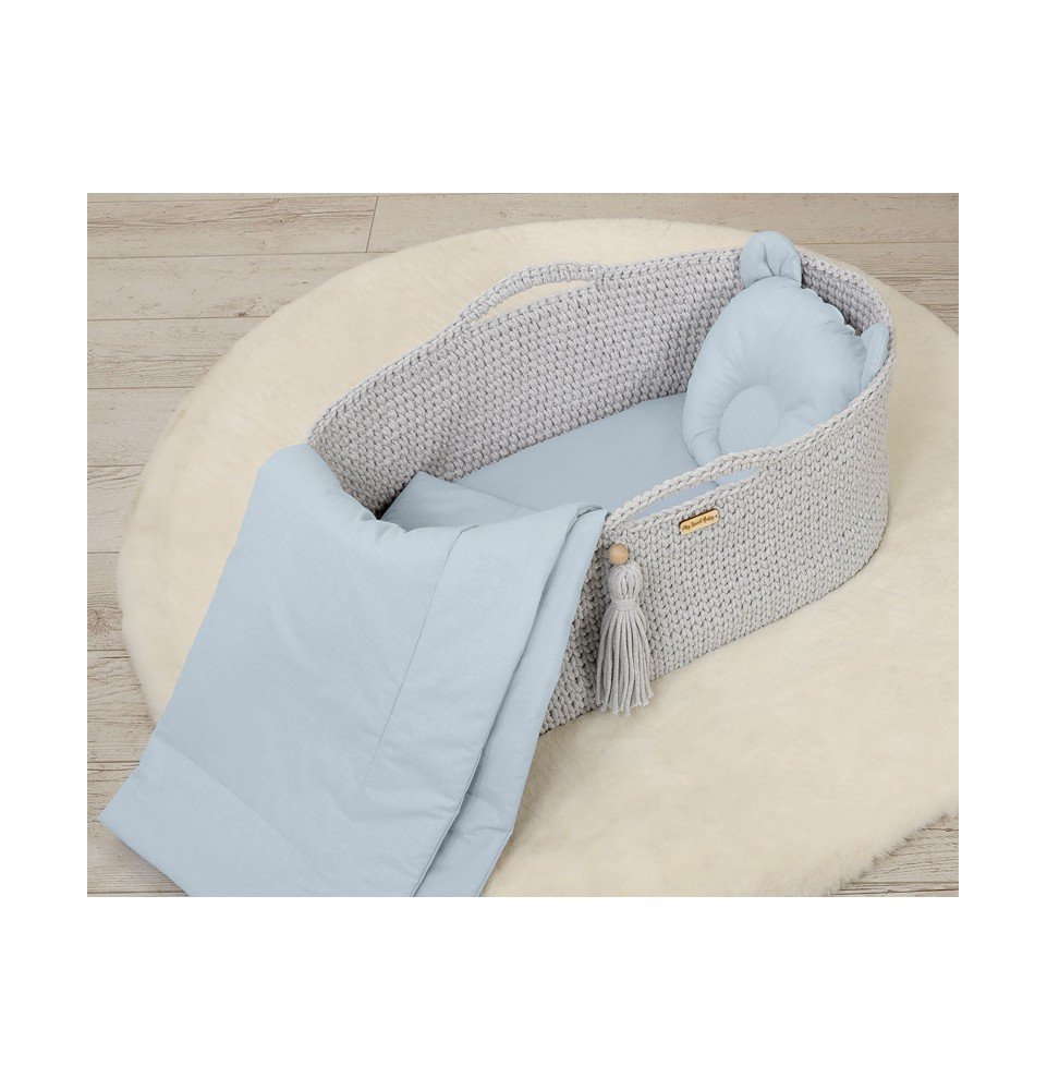 Pagalvės ir anklodės komplektas My Sweet Baby Blue