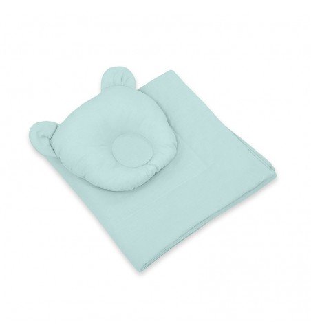 Pagalvės ir anklodės komplektas My Sweet Baby Mint