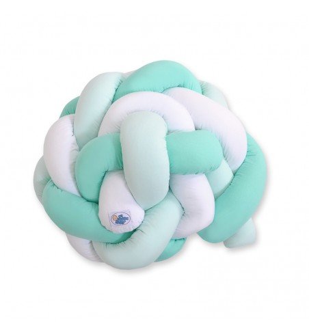 Pinta vaikiškos lovelės apsauga My Sweet Baby White/Mint