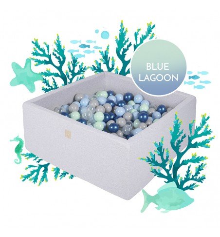 Kamuoliukų baseinas Blue Lagoon, 300 kamuoliukų, 40cm