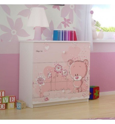 Komoda Pink Teddy Bear