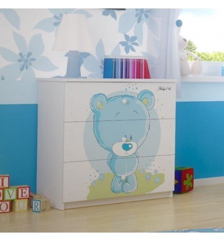 Komoda Blue Teddy Bear