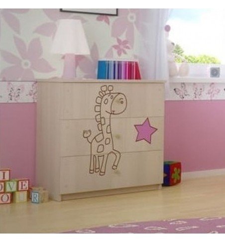 Komoda Decorated Giraffe 02