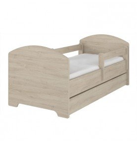 Vaikiška lova su stalčiumi Oscar Palermo, 140x70 cm