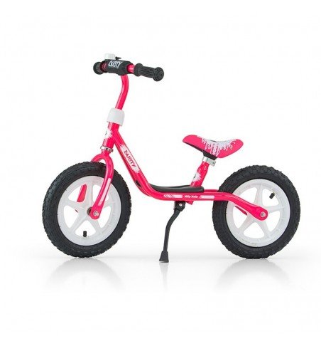 Balansinis dviratukas Milly Mally Dusty 12" Pink-White