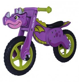 Balansinis dviratukas Milly Mally Dino Violet