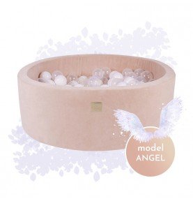 Kamuoliukų baseinas ANGEL, 250 kamuoliukų, 30 cm