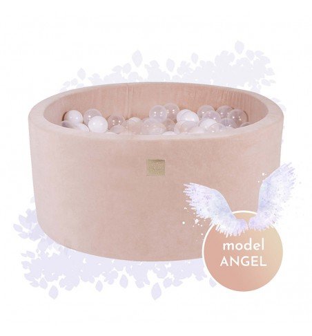 Kamuoliukų baseinas Angel, 250 kamuoliukų, 40cm