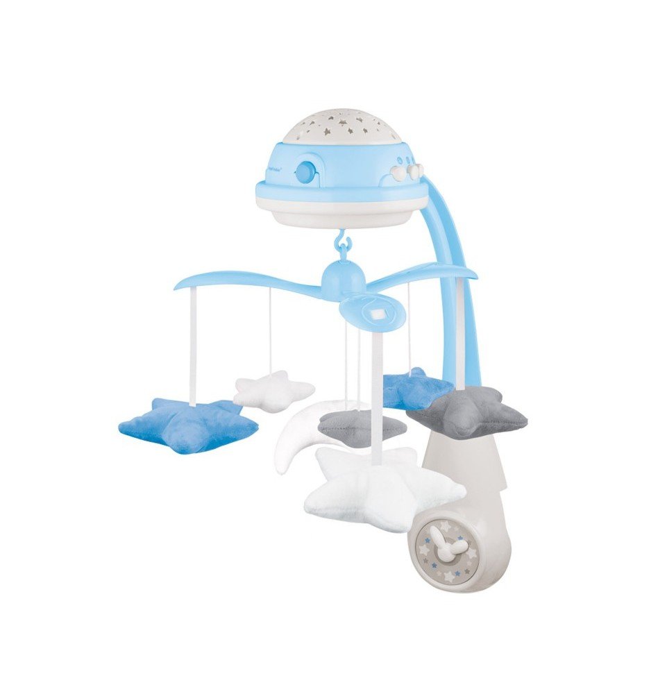 Muzikinė karuselė su projektoriumi Canpol Babies 3in1, 75/100, Blue Muzikinė karuselė su projektoriumi Canpol Babies 3in1, 75/100, Blue