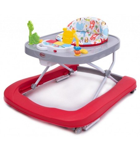 Vaikštynė 4Baby Walk'n Push Red