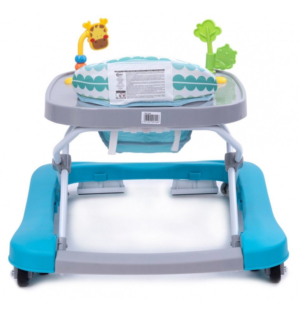 Vaikštynė 4Baby Walk'n Push Turquoise