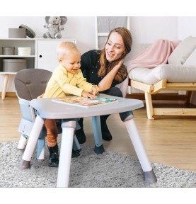 Maitinimo kėdutė 4Baby Master 6in1 Grey