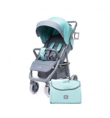 Sportinis vežimėlis 4Baby Moody XX Aqua