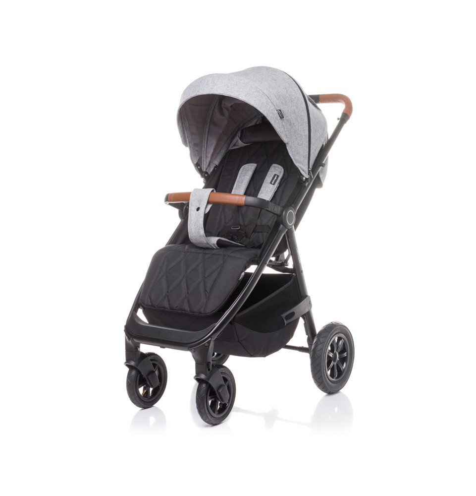 Sportinis vežimėlis 4Baby Stinger Air Light Grey