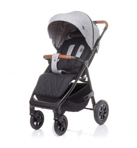 Sportinis vežimėlis 4Baby Stinger Air Light Grey