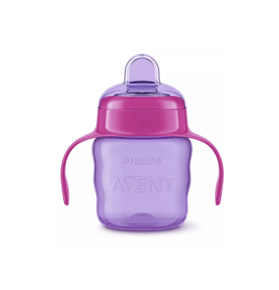 Neišsiliejantis puodelis su snapeliu Philips Avent SCF551/03, 200ml, 6m+