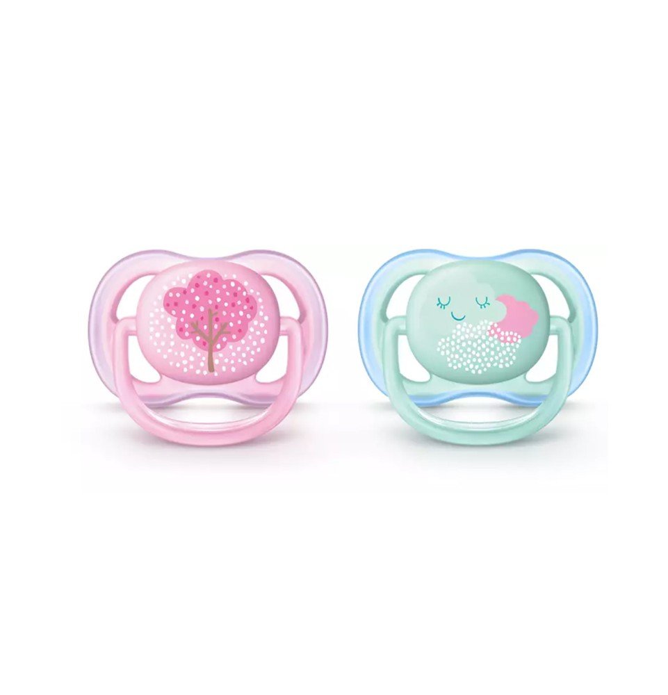 Silikoninis čiulptukas Philips Avent Ultra Air, 0-6 mėn., SCF343/20, 2 vnt. Silikoninis čiulptukas Philips Avent Ultra Air, 0-6 mėn., SCF343/20, 2 vnt.