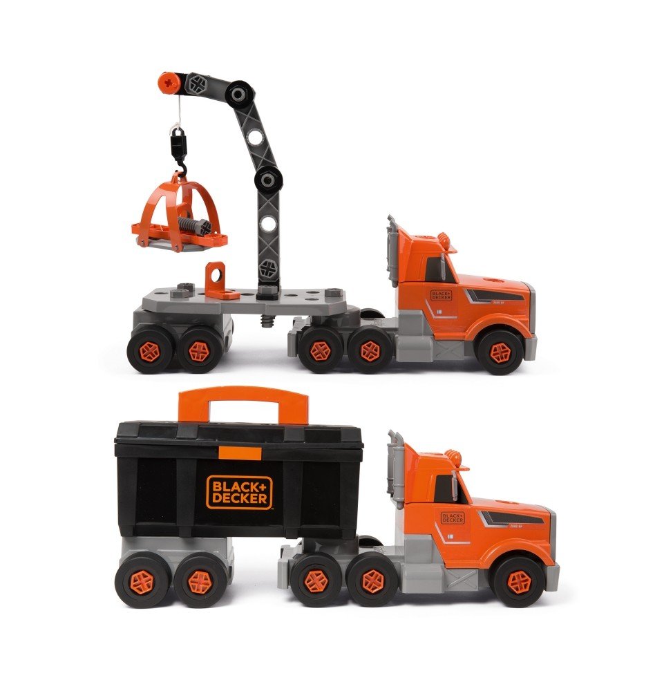 Vilkikas su priedais Smoby Truck Black & Decker