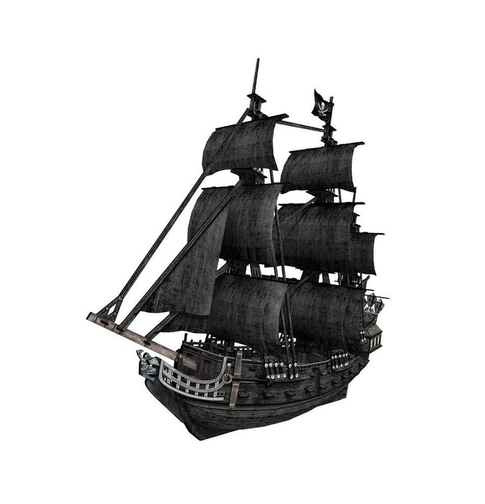3D dėlionė Cubicfun Piratų laivas Karalienė Ana, 308det.