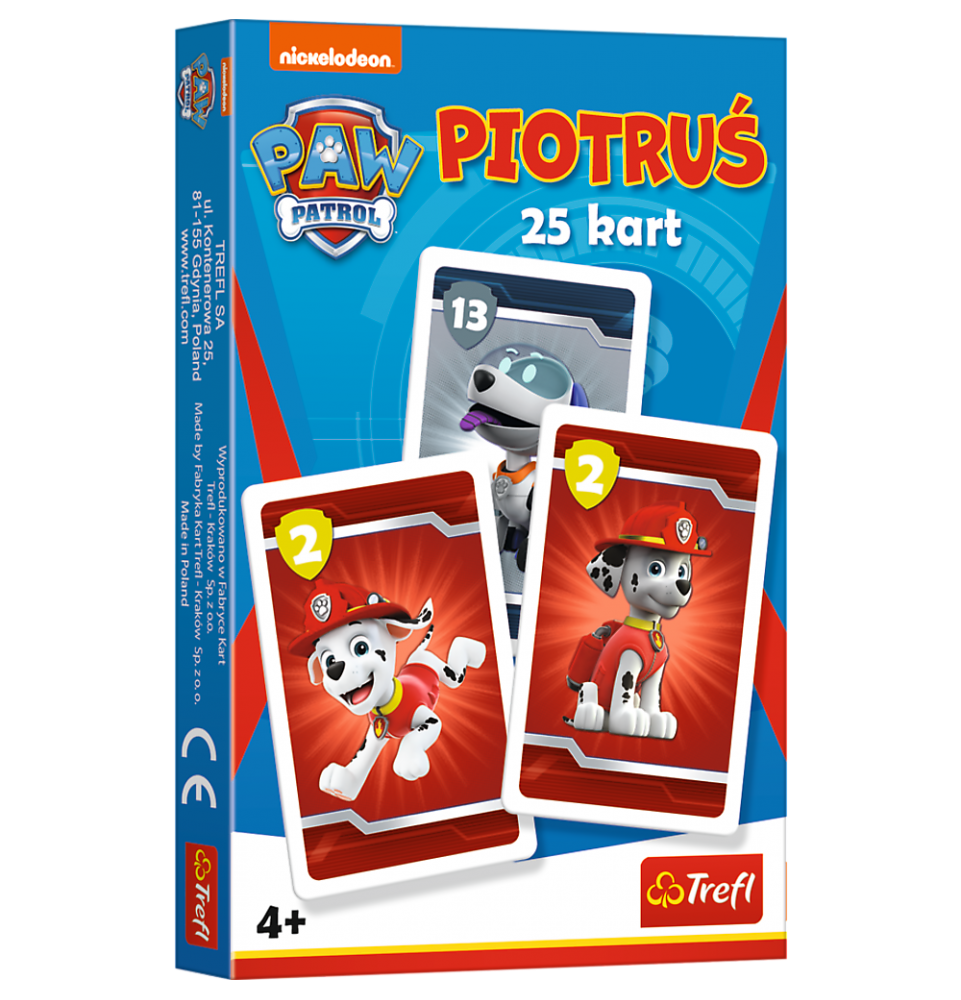 Kortų žaidimas Trefl Paw Patrol