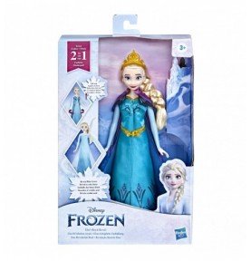 Drabužius keičianti princesė Frozen 2 Elza