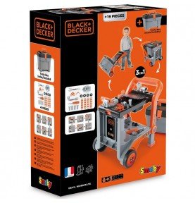 Įrankių rinkinys Smoby Black & Decker Golden Hand 3in1