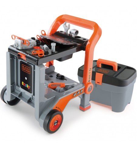 Įrankių rinkinys Smoby Black & Decker Golden Hand 3in1