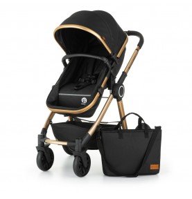 Universalus vežimėlis Petite&Mars Grand II 2in1 Black Gold