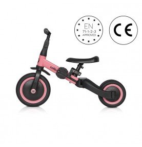 Balansinis dviratukas Colibro Tremix 4in1 Rose