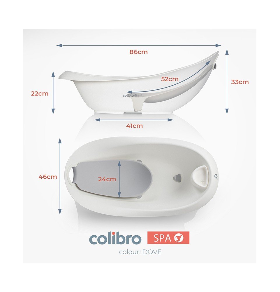 Vonelė Colibro SPA 2in1 Dove, 86cm