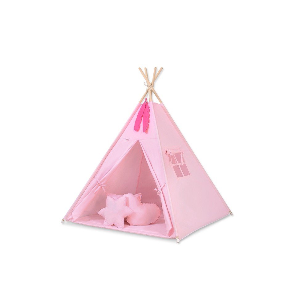 Žaidimų palapinė Bobono Tipi Pink