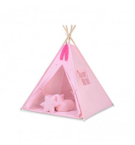 Žaidimų palapinė Bobono Tipi Pink