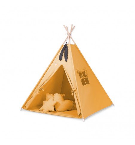 Žaidimų palapinė Bobono Tipi Mustard