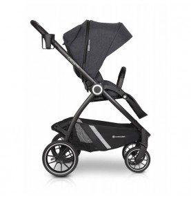 Universalus vežimėlis Euro-Cart Crox Pro 2in1 Coal