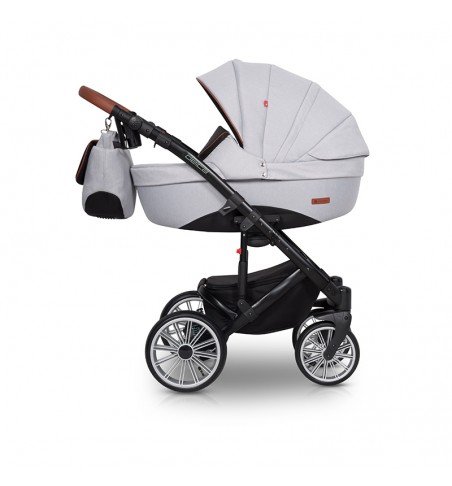 Universalus vežimėlis Euro-Cart Delta 2in1 Grey Fox