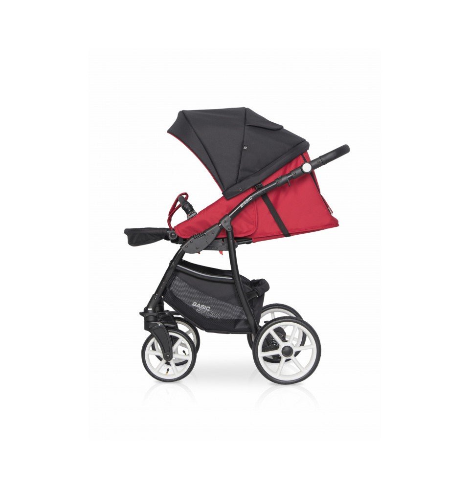 Universalus vežimėlis Riko Basic Sport 3in1 Sport Red